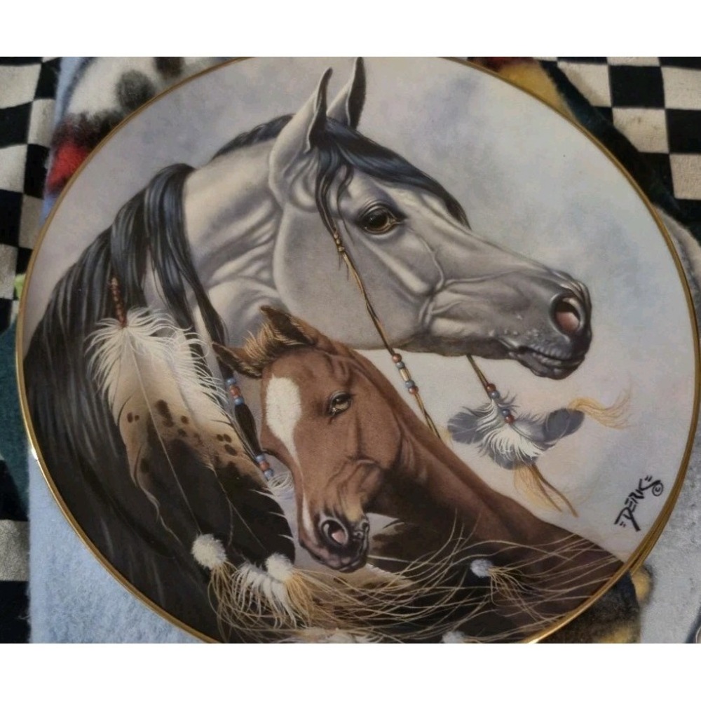 Gift for a Princess" Horse Collector Plate – Derk Hansen – 1994 – Danbury...